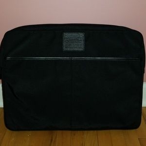 Coach laptop case